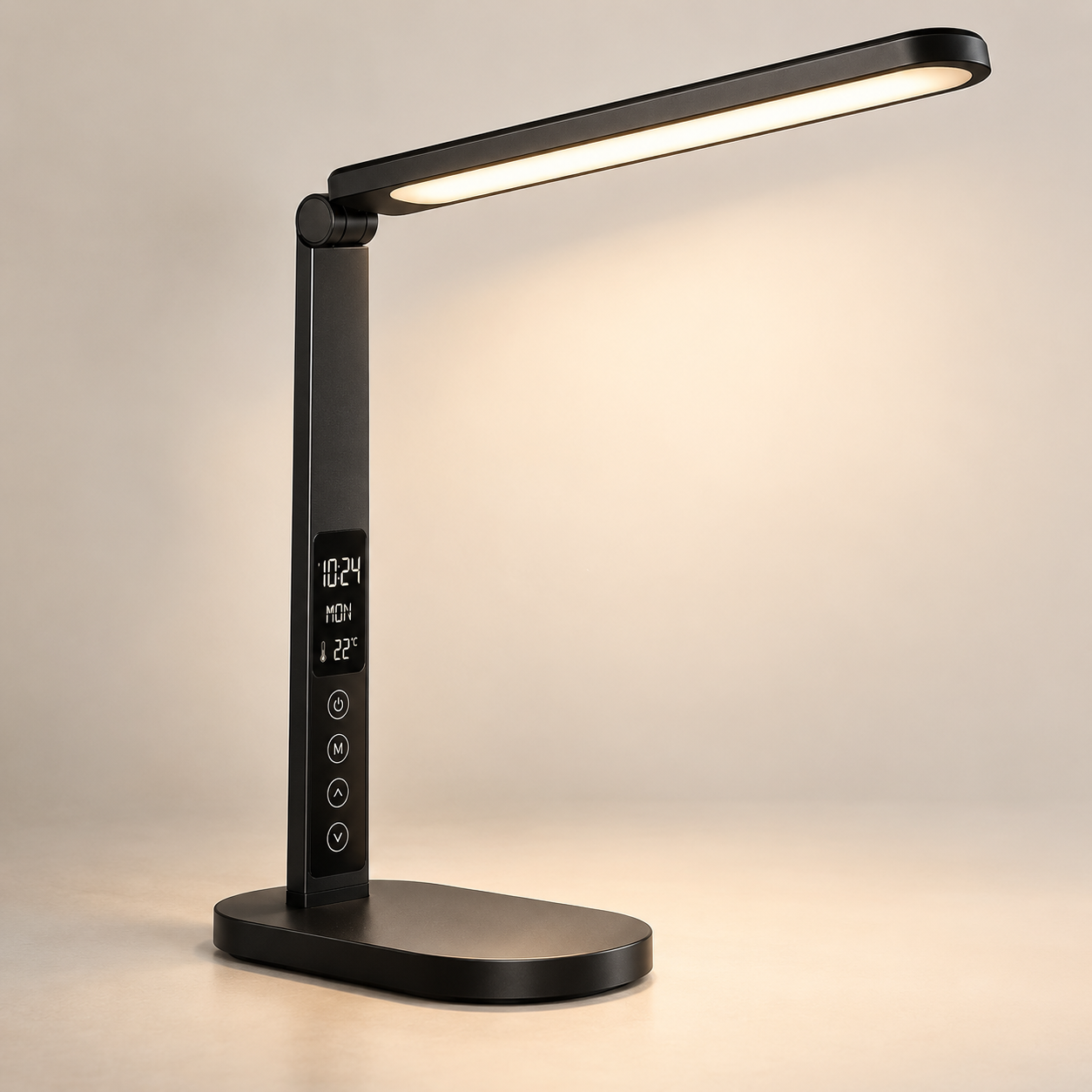 Clock LED bureaulamp