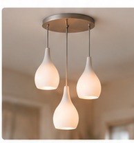 Drip plafondlamp 3 lichts – Wit · rond · 3 lichts